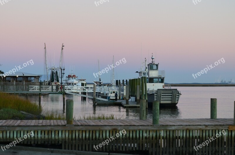 Boats Sunset St Mary's Free Photos