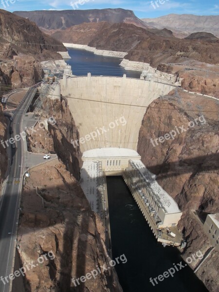 Hover Dam Nevada Lake Mead Free Photos