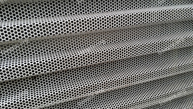 Holes Sheet Folded Perforated Sheet Metal