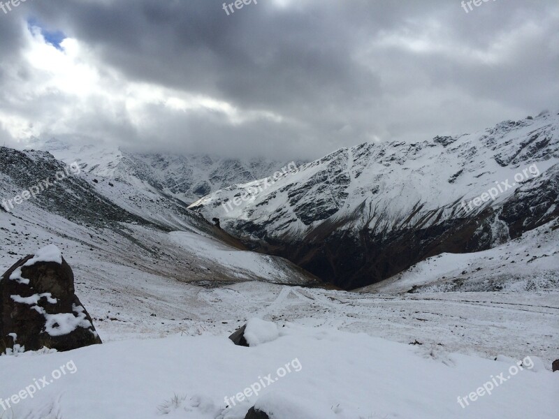 Mountains The Caucasus Elbrus Northern Caucasus Landscape