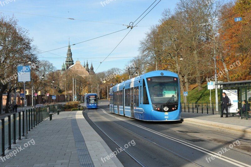 Tram Binary Stop Train Free Photos