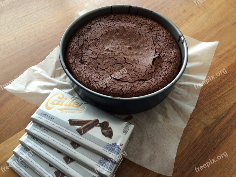 Chocolate Cake Bake Eat Delicious Airy