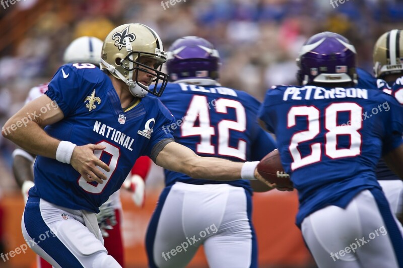 Football American Professional Nfl Pro Bowl