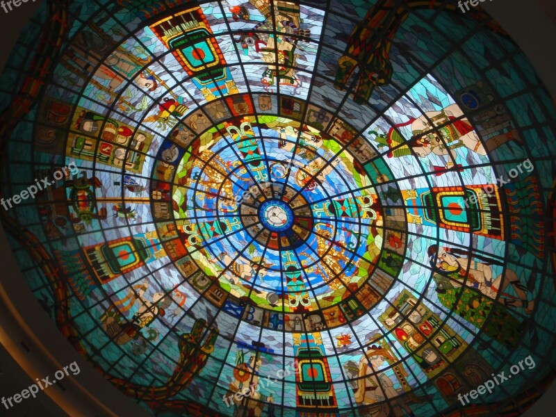 Stained Glass Window Society Art Mosaic Free Photos