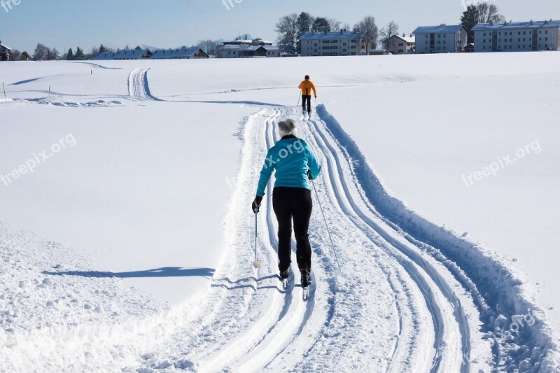 Long Läuferin Trail Trace Binding Langlaufschuh