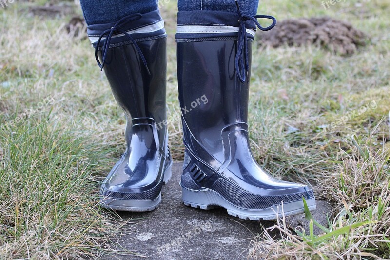 Rubber Boots Boots Shoes Free Photos