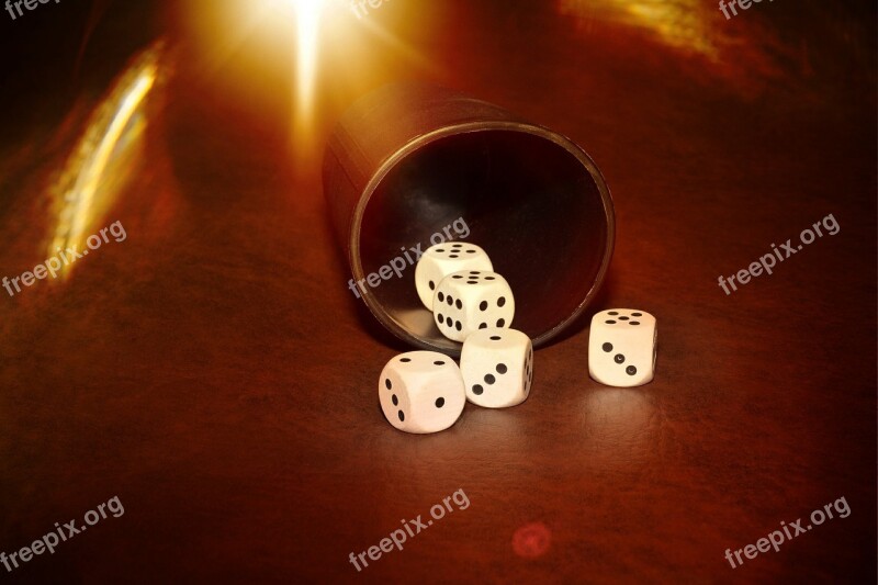 Craps Play Cube Luck Sunlight