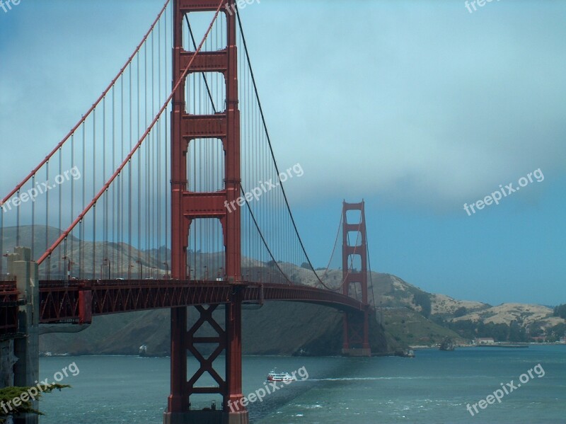 Bridge San Francisco Summer Free Photos