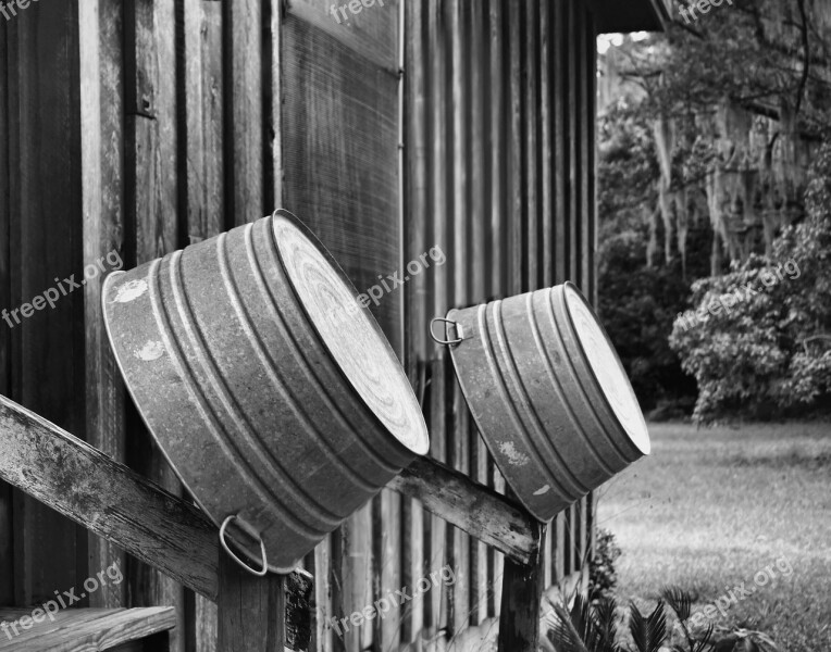 Wash Tub Old House Farm Homestead