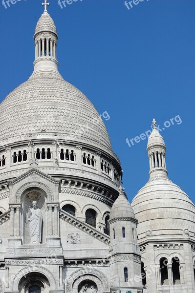 Sacré Cœur Paris Montmartre Free Photos