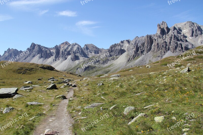 Landscape Nature Mountain Hiking Trekking