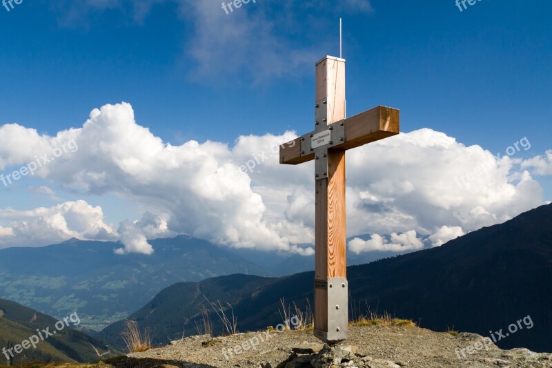 Mountain Summit Cross Alpine Summit Cross