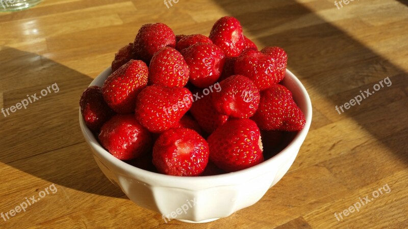 Strawberry Summer Berry Fruits Free Photos