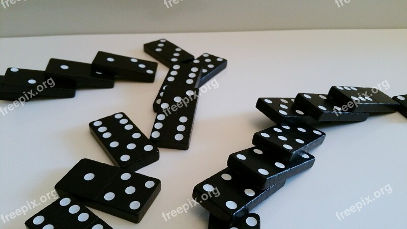 Domino Play Stone Mind Game Dominoes Children