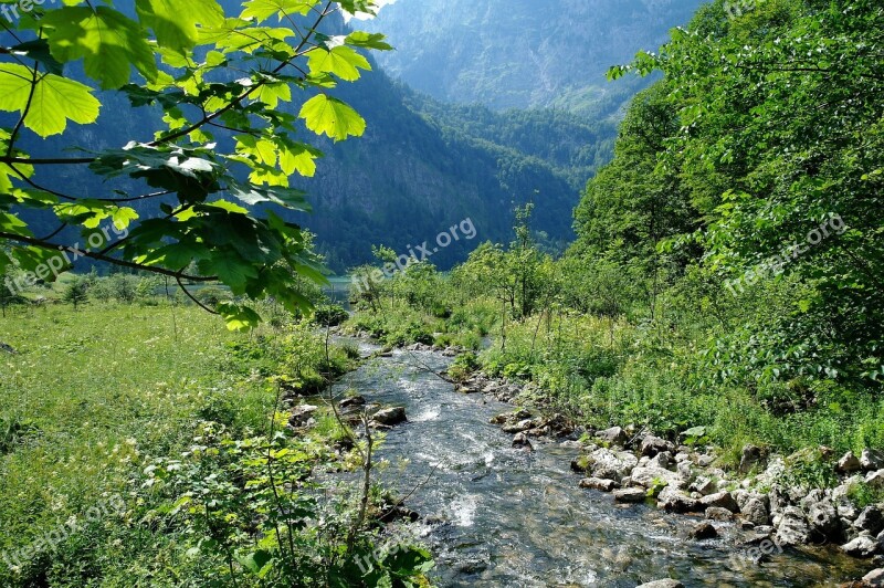 Königssee Berchtesgaden Bavaria Salet Sunshine