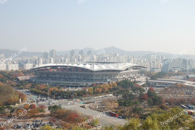 City View Sky Park Seoul Free Photos