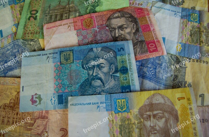 Money Hryvnia Tickets Banque Ukraine