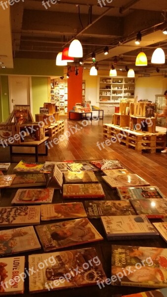 Bookstore Indoor Warm Supermarket Free Photos