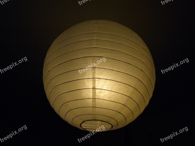 Light Lamp Lampshade Lighting Paper Lamp