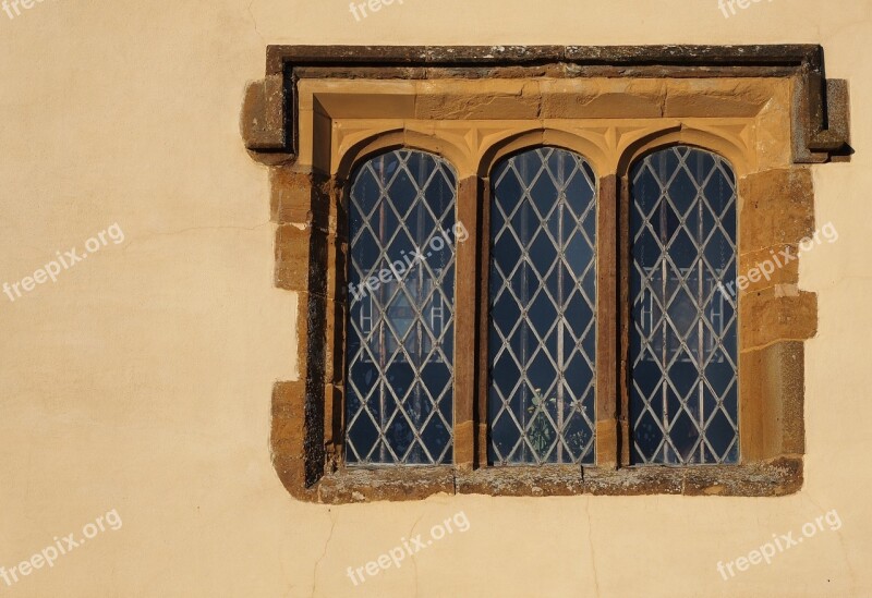 Window Mullion Medieval Canons Ashby Three