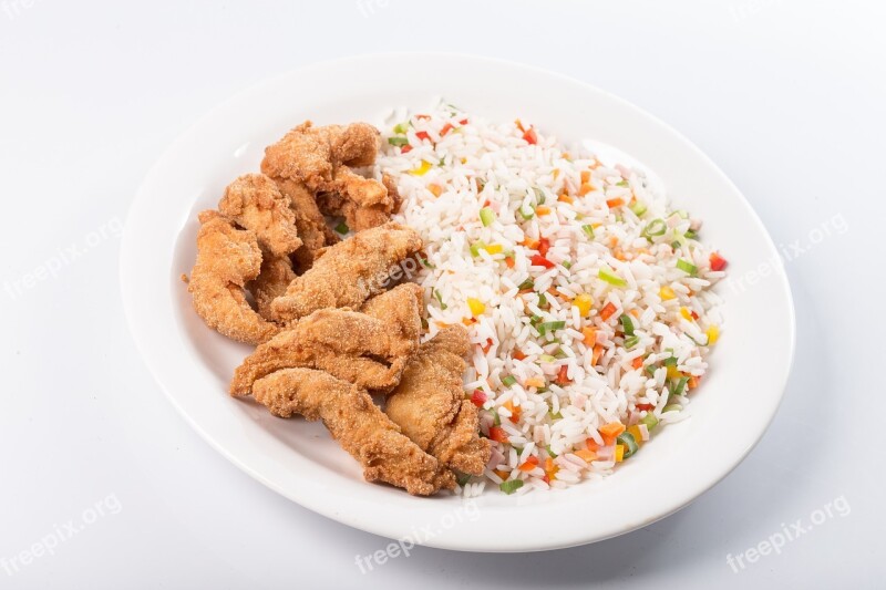 Bait Tilapia Yakimeshi Food Free Photos