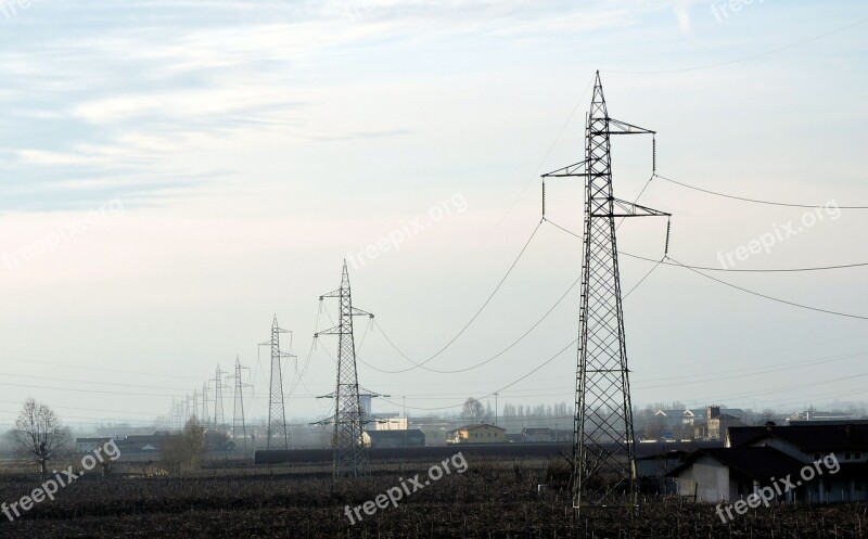 Lattice Energy Electric Electricity Sky