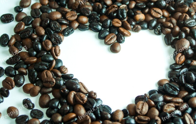 Coffee Cafe Coffee Beans Bean Love