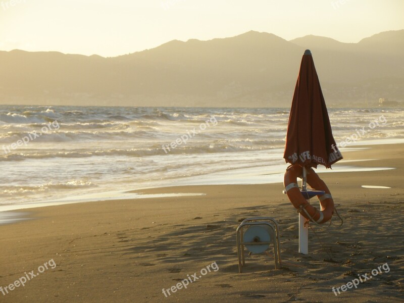 Umbrella Parasol Sea Beach Summer