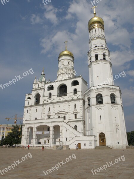 Temple Kremlin Church Orthodox Moscow