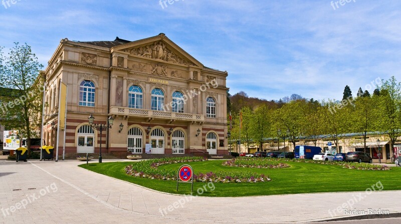 Baden-baden Spring Panorama Free Photos