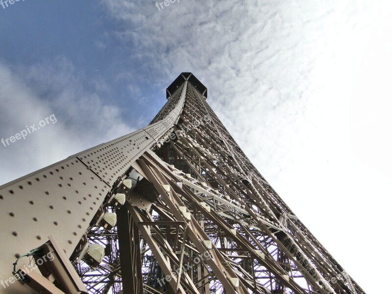 Paris Eiffel Europe Free Photos