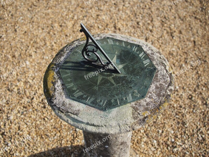 Sun Dial Gnomon Shadow Time Sundial