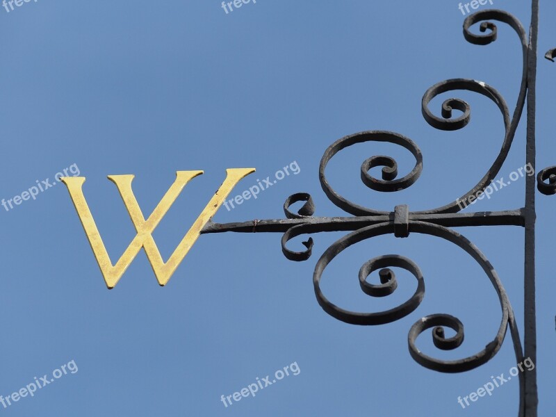 West W Wind Vane Weather Vane Direction