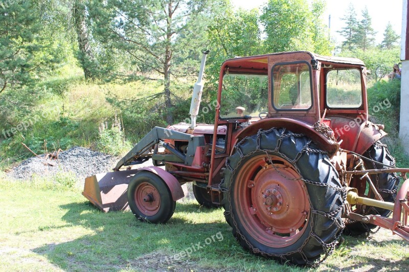 Tractor Old Agriculture Free Photos