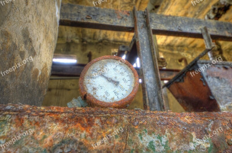 Lapsed Rust Ruin Broken Heat And Power Plant