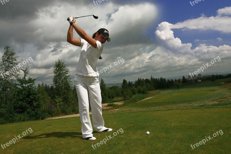 Golf Golfer Ball Sport Game