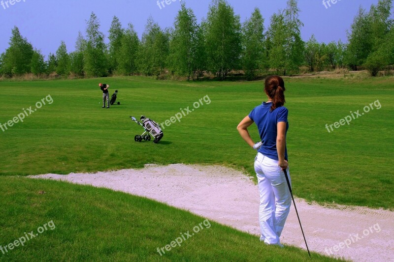 Golf Golfer Ball Sport Game