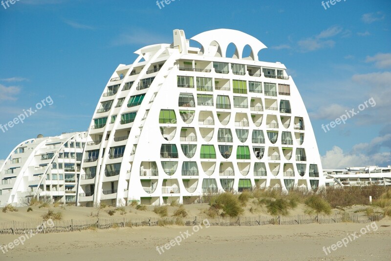 Modern Architecture France Beach Montpellier La Grande Motte