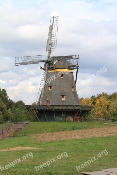 Windmill Old Mill Building Wing