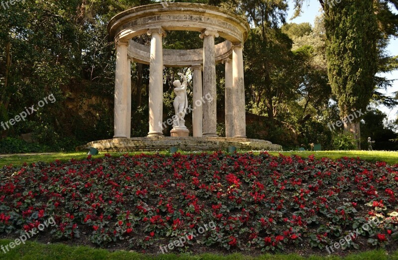 Templete Gardens Monuments Barcelona Free Photos