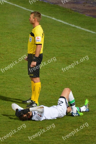 Football Injury Sports Referee Footballer