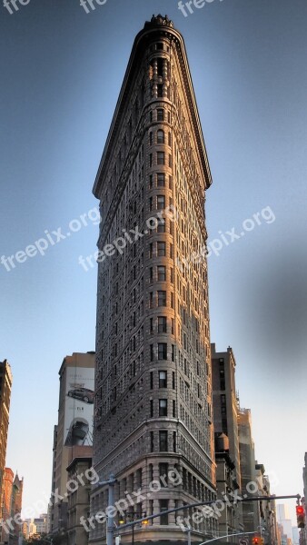 Flatiron Building New York 1902 Free Photos