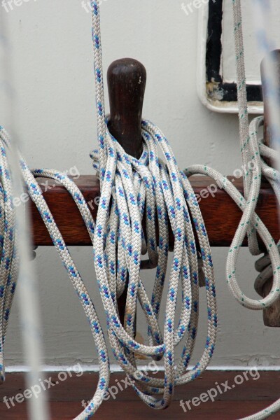 Dew Rope Blue White Fixing