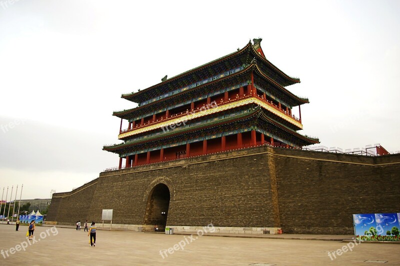 Zhengyang Qianmen Beijing Ancient Architecture Gate Building