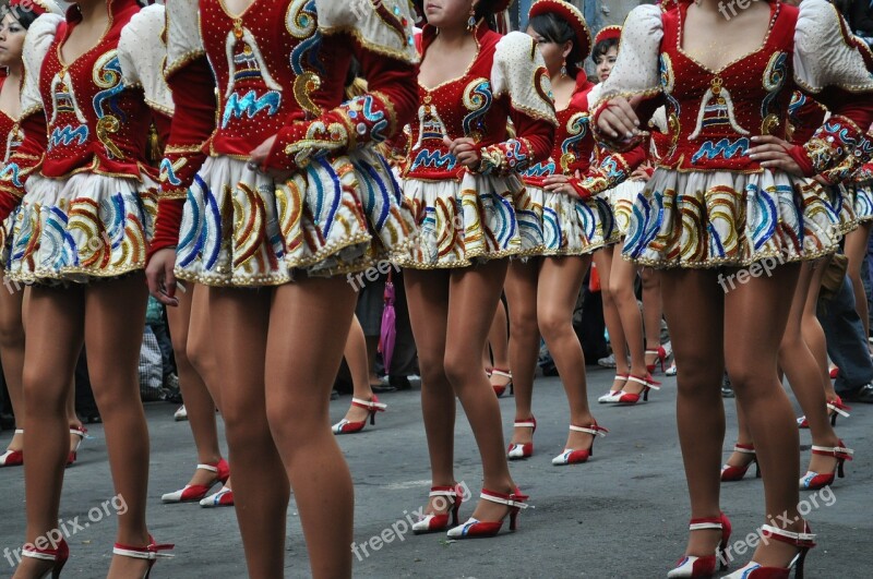 Festival La Paz Bolivia Women Girl