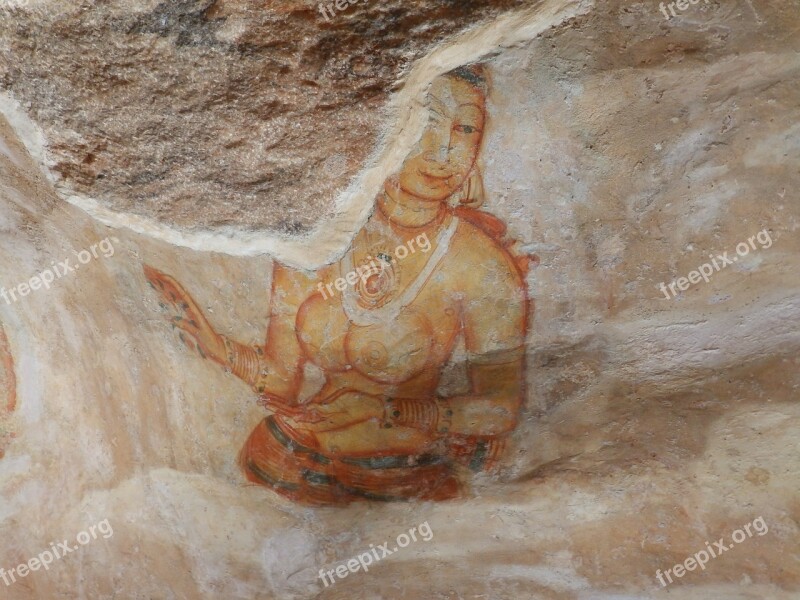 Lanka Sigiriya Rock Dambulla Background