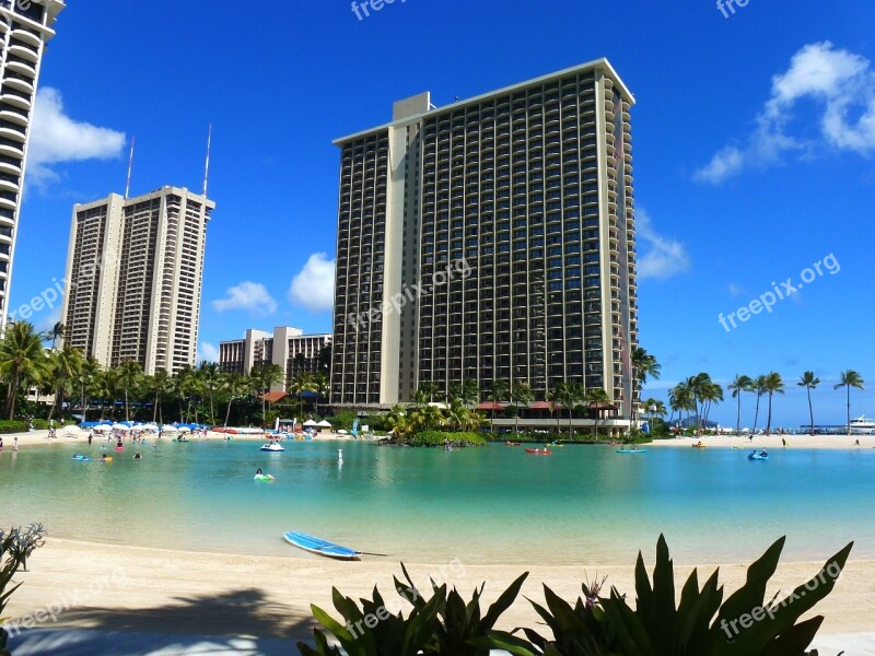 Hawaii Beach Vacation Summer Ocean