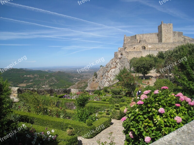 Marvão Portugal Serra Free Photos