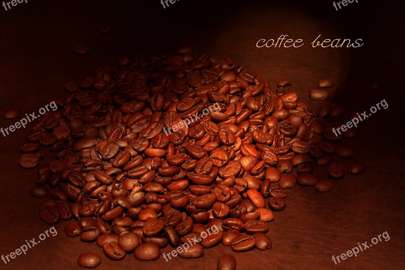 Coffee Beans Roasted Caffeine Coffee Aromatic