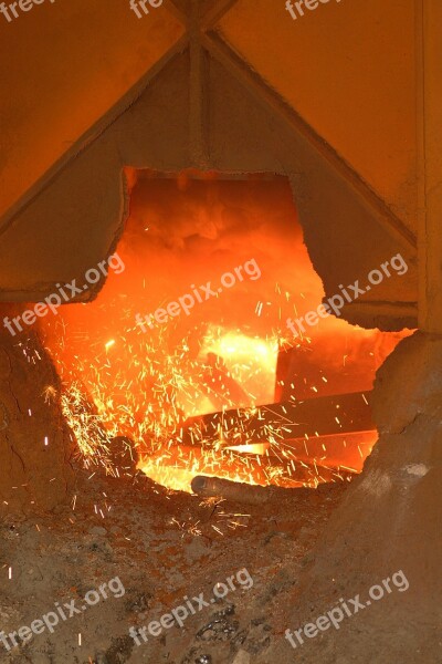 Steel Mill Worker Foundry Metal Molten